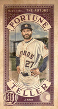 Load image into Gallery viewer, 2019 Topps Gypsy Queen Baseball FORTUNE TELLER MINI Inserts: #FTM-JA Jose Altuve
