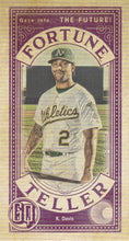 Load image into Gallery viewer, 2019 Topps Gypsy Queen Baseball FORTUNE TELLER MINI Inserts: #FTM-KD Khris Davis
