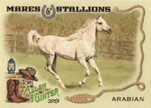 Load image into Gallery viewer, 2019 Topps Allen &amp; Ginter MARES &amp; STALLIONS Cards: #MS-1 Arabian Horse
