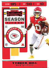 Load image into Gallery viewer, 2019 Panini Contenders Base Veteran Cards #1-100 - Pick Your Cards: #40 Tyreek Hill
