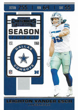 Load image into Gallery viewer, 2019 Panini Contenders Base Veteran Cards #1-100 - Pick Your Cards: #56 Leighton Vander Esch
