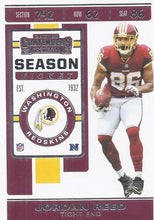Load image into Gallery viewer, 2019 Panini Contenders Base Veteran Cards #1-100 - Pick Your Cards: #62 Jordan Reed
