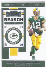 Load image into Gallery viewer, 2019 Panini Contenders Base Veteran Cards #1-100 - Pick Your Cards: #66 Aaron Rodgers
