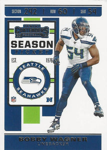 2019 Panini Contenders Base Veteran Cards #1-100 - Pick Your Cards: #91 Bobby Wagner