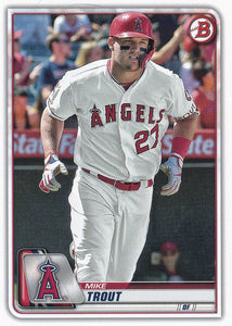 2020 Bowman Baseball Cards (1-100): #1 Mike Trout