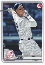 Load image into Gallery viewer, 2020 Bowman Baseball Cards (1-100): #2 Aaron Judge
