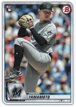 Load image into Gallery viewer, 2020 Bowman Baseball Cards (1-100): #6 Jordan Yamamoto RC
