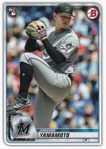 2020 Bowman Baseball Cards (1-100): #6 Jordan Yamamoto RC