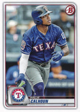 Load image into Gallery viewer, 2020 Bowman Baseball Cards (1-100): #14 Willie Calhoun
