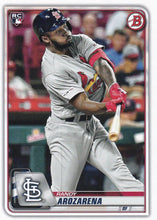 Load image into Gallery viewer, 2020 Bowman Baseball Cards (1-100): #24 Randy Arozarena RC
