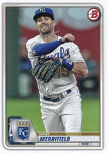 Load image into Gallery viewer, 2020 Bowman Baseball Cards (1-100): #37 Whit Merrifield
