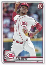 Load image into Gallery viewer, 2020 Bowman Baseball Cards (1-100): #56 Luis Castillo
