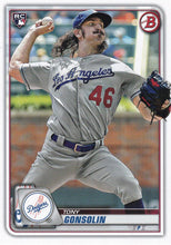 Load image into Gallery viewer, 2020 Bowman Baseball Cards (1-100): #63 Tony Gonsolin RC

