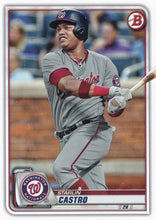 Load image into Gallery viewer, 2020 Bowman Baseball Cards (1-100): #84 Starlin Castro
