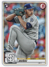 Load image into Gallery viewer, 2020 Bowman Baseball Cards (1-100): #90 Andres Muñoz
