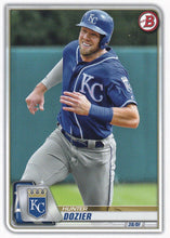 Load image into Gallery viewer, 2020 Bowman Baseball Cards (1-100): #91 Hunter Dozier
