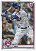 Load image into Gallery viewer, 2020 Bowman Baseball Cards (1-100): #99 Javier Baez
