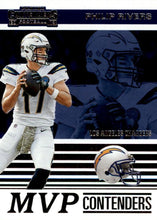 Load image into Gallery viewer, 2019 Panini Contenders MVP CONTENDERS Insert - Pick Your Cards: #MVP-PR Philip Rivers  - Los Angeles Chargers

