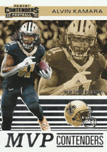 Load image into Gallery viewer, 2019 Panini Contenders MVP CONTENDERS Insert - Pick Your Cards: #MVP-AK Alvin Kamara  - New Orleans Saints
