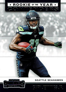 2019 Panini Contenders ROOKIE OF THE YEAR CONTENDERS Insert - Pick Your Cards: #RYA-GJ Gary Jennings Jr.  - Seattle Seahawks