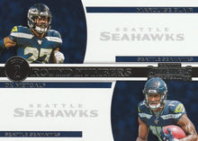 Load image into Gallery viewer, 2019 Panini Contenders ROUND NUMBERS Insert - Pick Your Cards: #RN-BM DK Metcalf / Marquise Blair  - Seattle Seahawks
