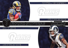 Load image into Gallery viewer, 2019 Panini Contenders ROUND NUMBERS Insert - Pick Your Cards: #RN-HL David Long / Darrell Henderson  - Los Angeles Rams
