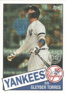 2020 Topps Series 1 Silver Pack 1985 Topps 35th Anniversary Chrome Inserts ~ Pick your card - HouseOfCommons.cards