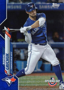 2020 Topps Opening Day BLUE FOIL Parallels PR2020 ~ Pick your card - HouseOfCommons.cards