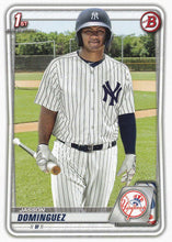Load image into Gallery viewer, 2020 Bowman Baseball Cards - Prospects (1-100): #BP-8 Jasson Dominguez
