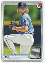 Load image into Gallery viewer, 2020 Bowman Baseball Cards - Prospects (1-100): #BP-20 Shane Baz
