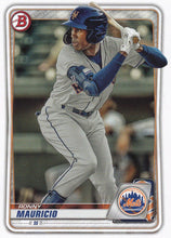 Load image into Gallery viewer, 2020 Bowman Baseball Cards - Prospects (1-100): #BP-28 Ronny Mauricio
