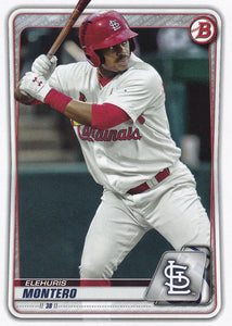 2020 Bowman Baseball Cards - Prospects (1-100): #BP-32 Elehuris Montero