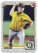 Load image into Gallery viewer, 2020 Bowman Baseball Cards - Prospects (1-100): #BP-38 Gus Varland
