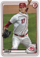 Load image into Gallery viewer, 2020 Bowman Baseball Cards - Prospects (1-100): #BP-39 Nick Lodolo
