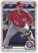 Load image into Gallery viewer, 2020 Bowman Baseball Cards - Prospects (1-100): #BP-71 Drew Mendoza
