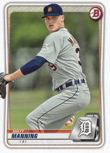 Load image into Gallery viewer, 2020 Bowman Baseball Cards - Prospects (1-100): #BP-99 Matt Manning
