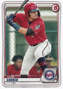2020 Bowman Baseball Cards - Prospects (101-150): #BP-118 Keoni Cavaco