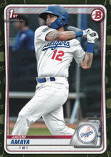 Load image into Gallery viewer, 2020 Bowman Baseball Cards - Prospects CAMO PARALLEL (1-100): #BP-3 Jacob Amaya
