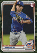 Load image into Gallery viewer, 2020 Bowman Baseball Cards - Prospects CAMO PARALLEL (1-100): #BP-7 Briam Campusano
