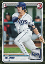 Load image into Gallery viewer, 2020 Bowman Baseball Cards - Prospects CAMO PARALLEL (1-100): #BP-17 Niko Hulsizer
