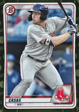 Load image into Gallery viewer, 2020 Bowman Baseball Cards - Prospects CAMO PARALLEL (1-100): #BP-18 Triston Casas
