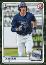 Load image into Gallery viewer, 2020 Bowman Baseball Cards - Prospects CAMO PARALLEL (1-100): #BP-23 Ruben Cardenas
