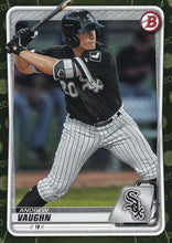 Load image into Gallery viewer, 2020 Bowman Baseball Cards - Prospects CAMO PARALLEL (1-100): #BP-26 Andrew Vaughn
