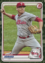 Load image into Gallery viewer, 2020 Bowman Baseball Cards - Prospects CAMO PARALLEL (1-100): #BP-55 Spencer Howard

