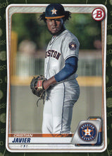 Load image into Gallery viewer, 2020 Bowman Baseball Cards - Prospects CAMO PARALLEL (1-100): #BP-56 Cristian Javier
