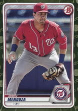 Load image into Gallery viewer, 2020 Bowman Baseball Cards - Prospects CAMO PARALLEL (1-100): #BP-71 Drew Mendoza
