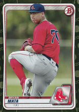 Load image into Gallery viewer, 2020 Bowman Baseball Cards - Prospects CAMO PARALLEL (101-150) ~ Pick your card
