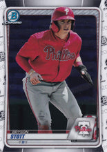 Load image into Gallery viewer, 2020 Bowman Baseball Cards - Chrome Prospects (1-100) ~ Pick your card
