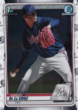 Load image into Gallery viewer, 2020 Bowman Baseball Cards - Chrome Prospects (101-150): #BCP-115 Jasseel De La Cruz
