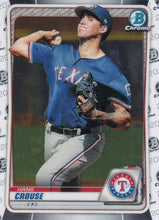 Load image into Gallery viewer, 2020 Bowman Baseball Cards - Chrome Prospects (101-150): #BCP-119 Hans Crouse
